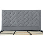 Crosby Upholstered Velvet King Bed