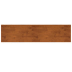 Draper 72 Inch Wide Solid Wood Mid Century TV Stand in Teak