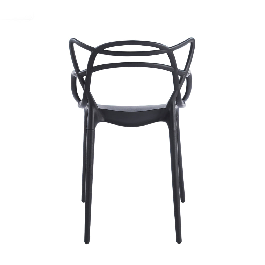 Plastic Dining Chair Set of 4