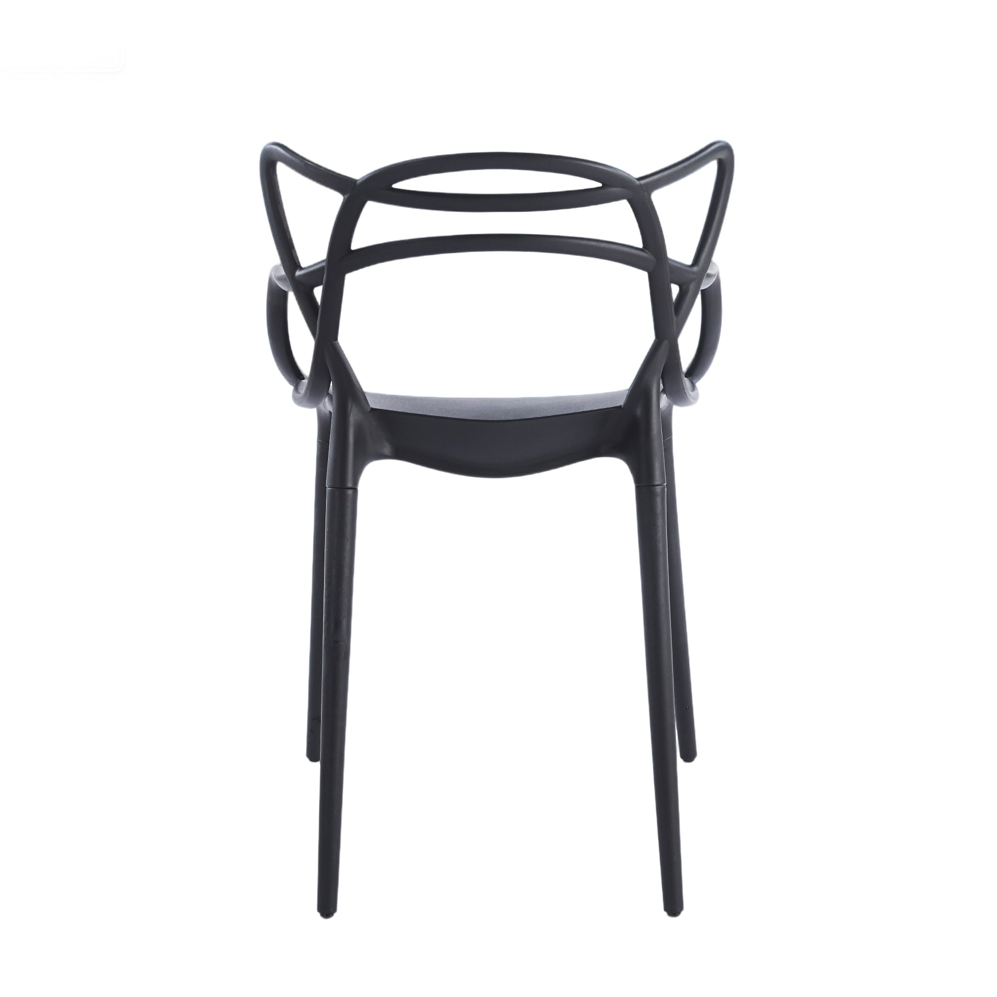 Plastic Dining Chair Set of 4