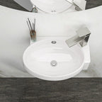 16.5x11 Inch Ceramic Bathroom Sink