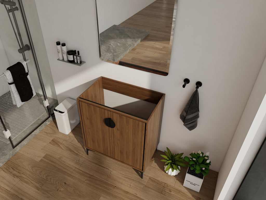 30" Bathroom Vanity with 2 Doors