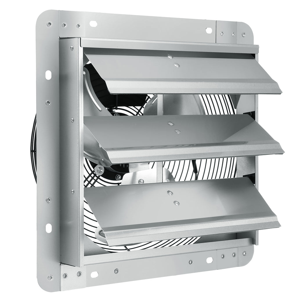 12" Shutter Exhaust Fan - High-Speed 1000 CFM