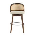 Como Indoor Wood Barstool