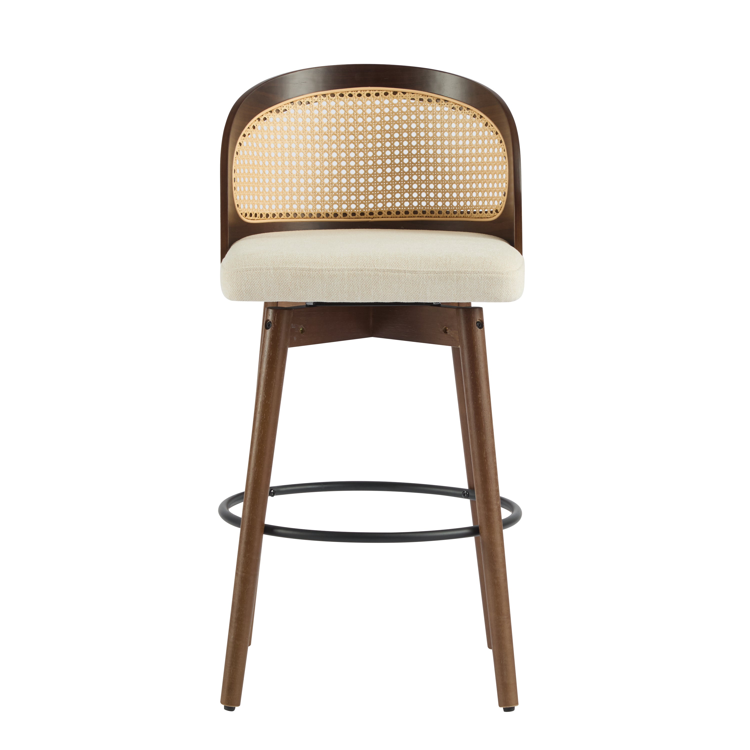 Como Indoor Wood Barstool