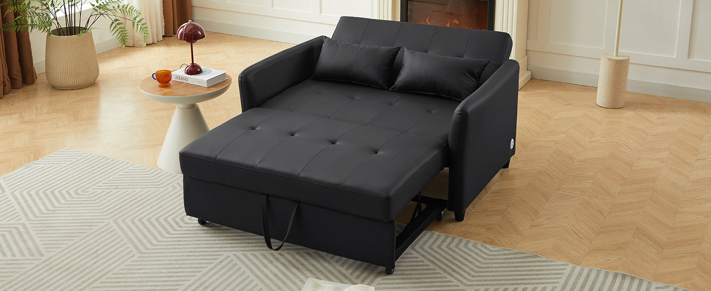 Orisfur 51.57" Convertible Sleeper Bed