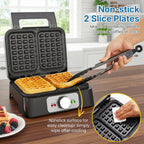 Belgian Waffle Iron 2 Slices