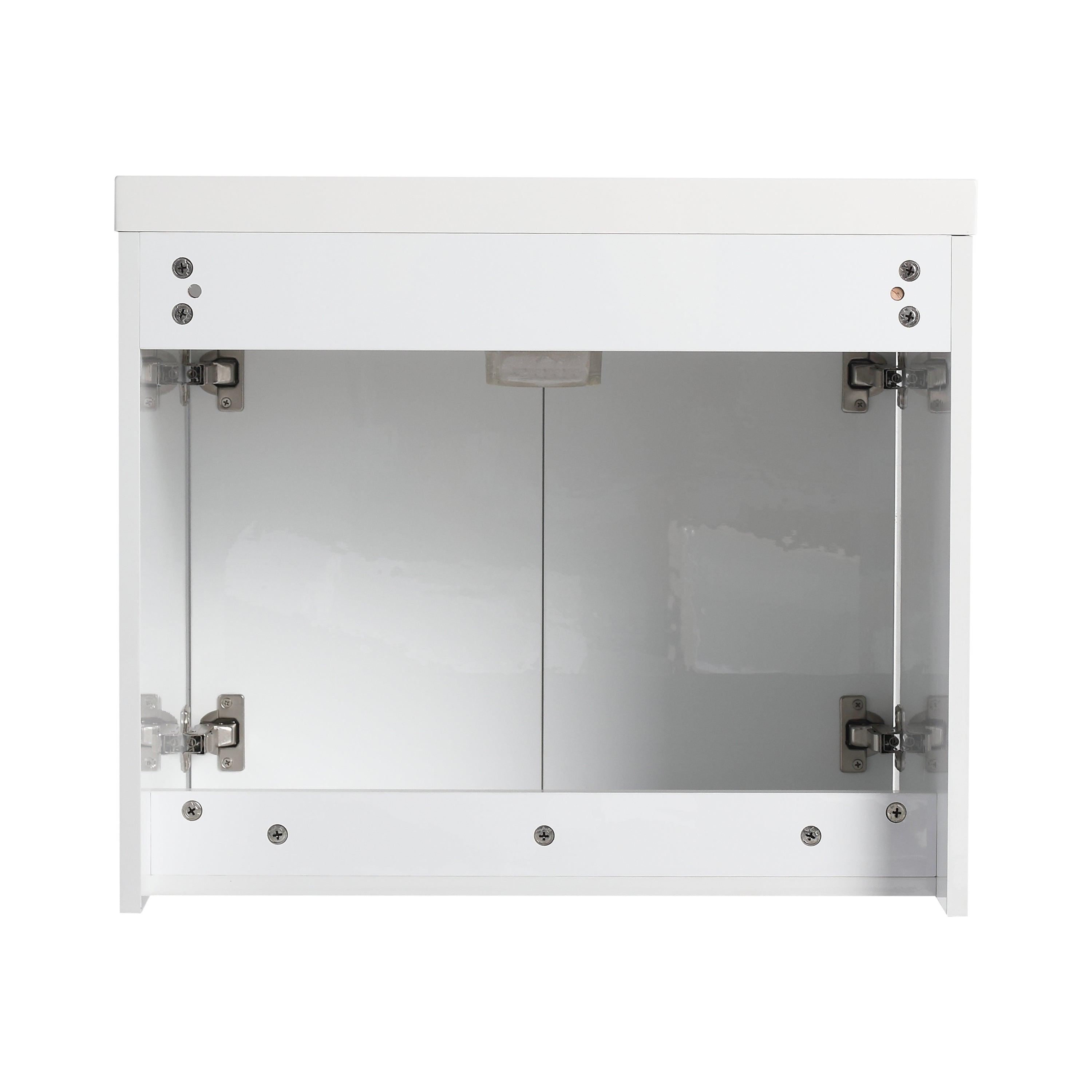 24" Bathroom Vanity With Resin Sink
