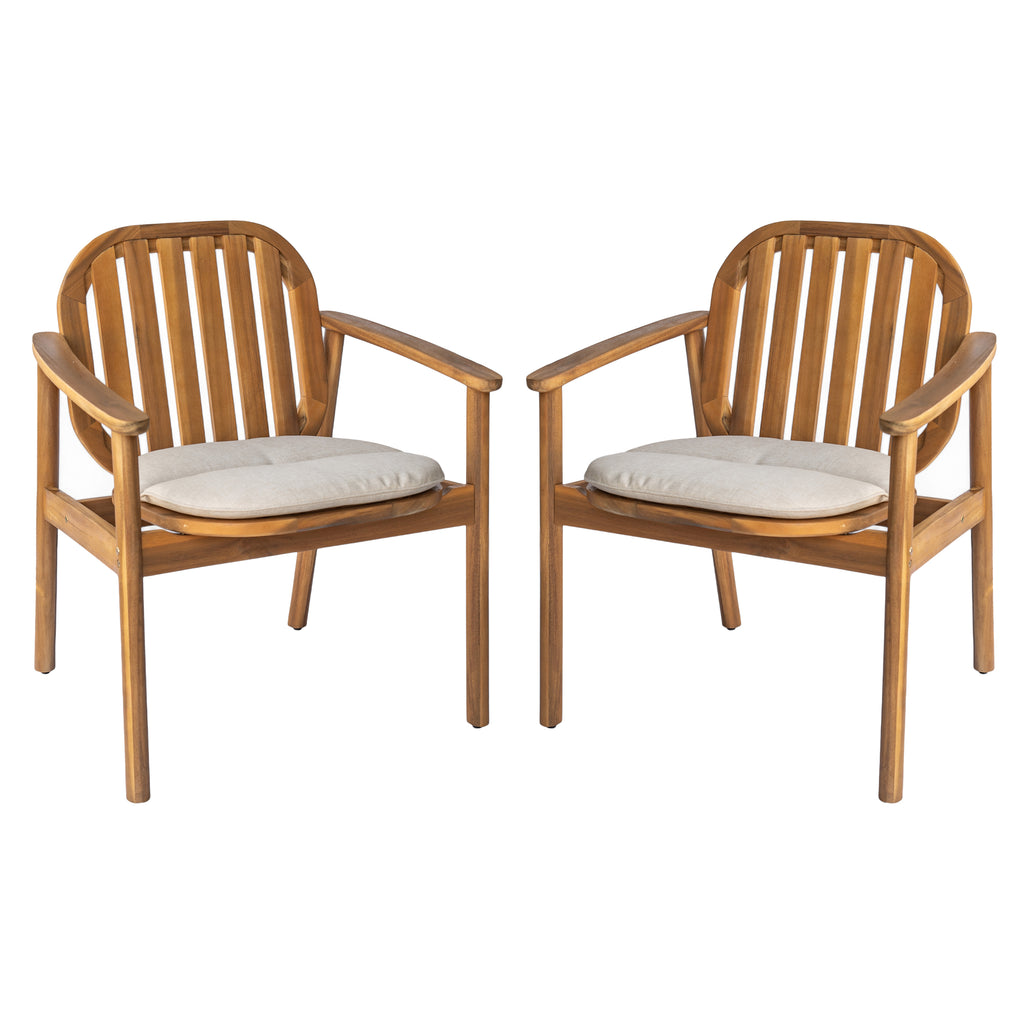 Meja Dining Chair With Cushion, Set of 2