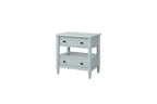 Open Nightstand with Ocean Finish