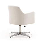Pelo Vegan Leather Swivel Lounge Chair