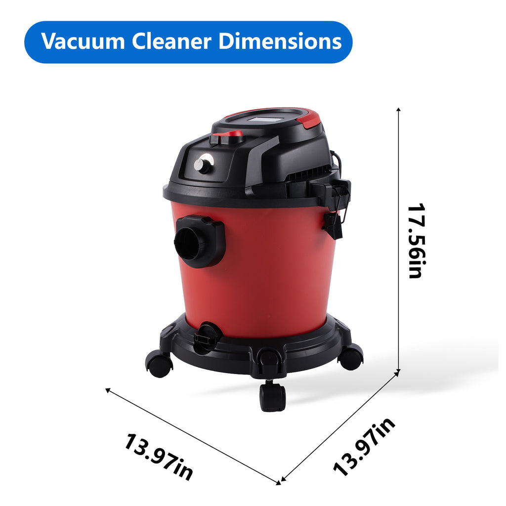 5 Gallon Wet Dry Vacuum Cleaner with Blowing Function