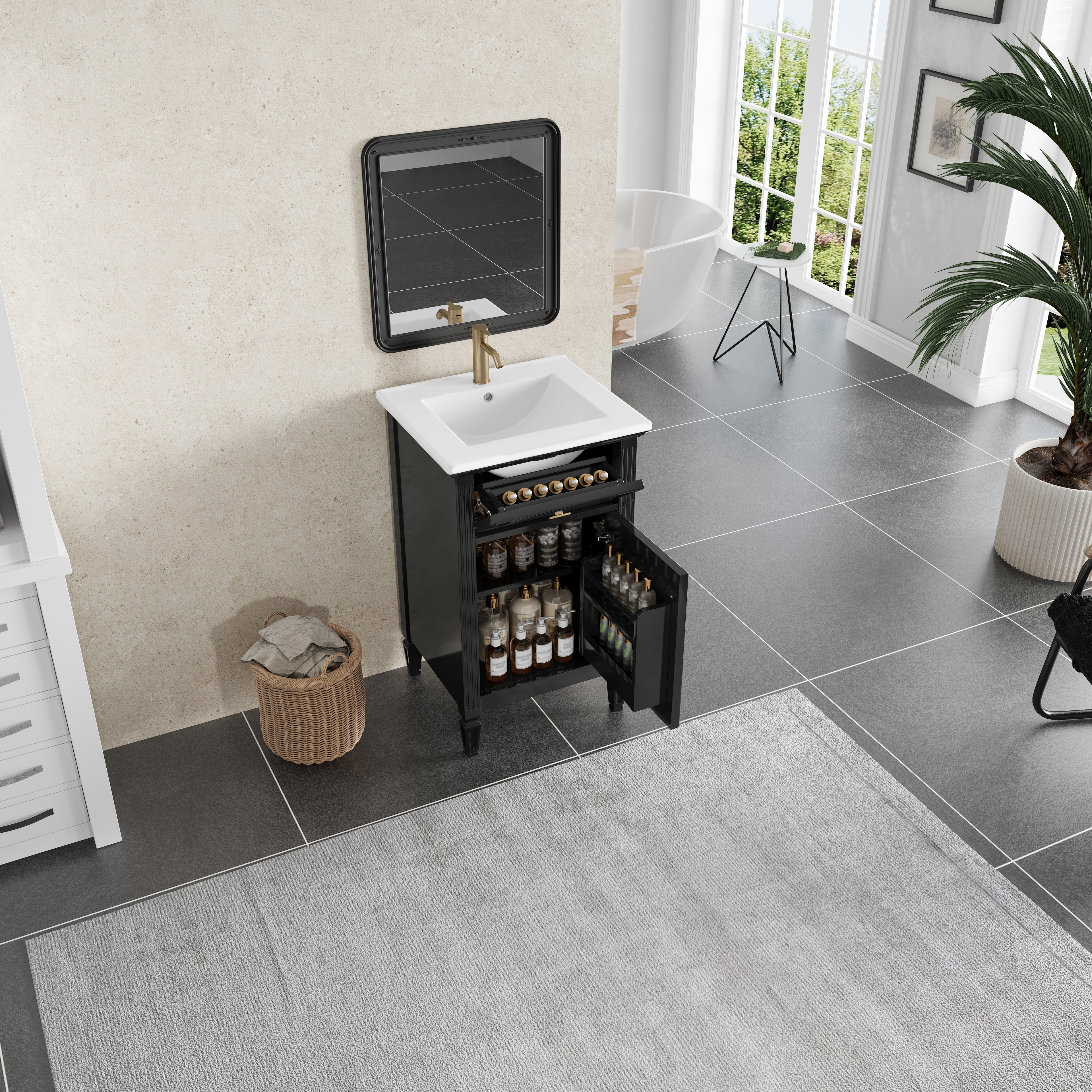 20-Inch Bathroom Vanity with Sink
