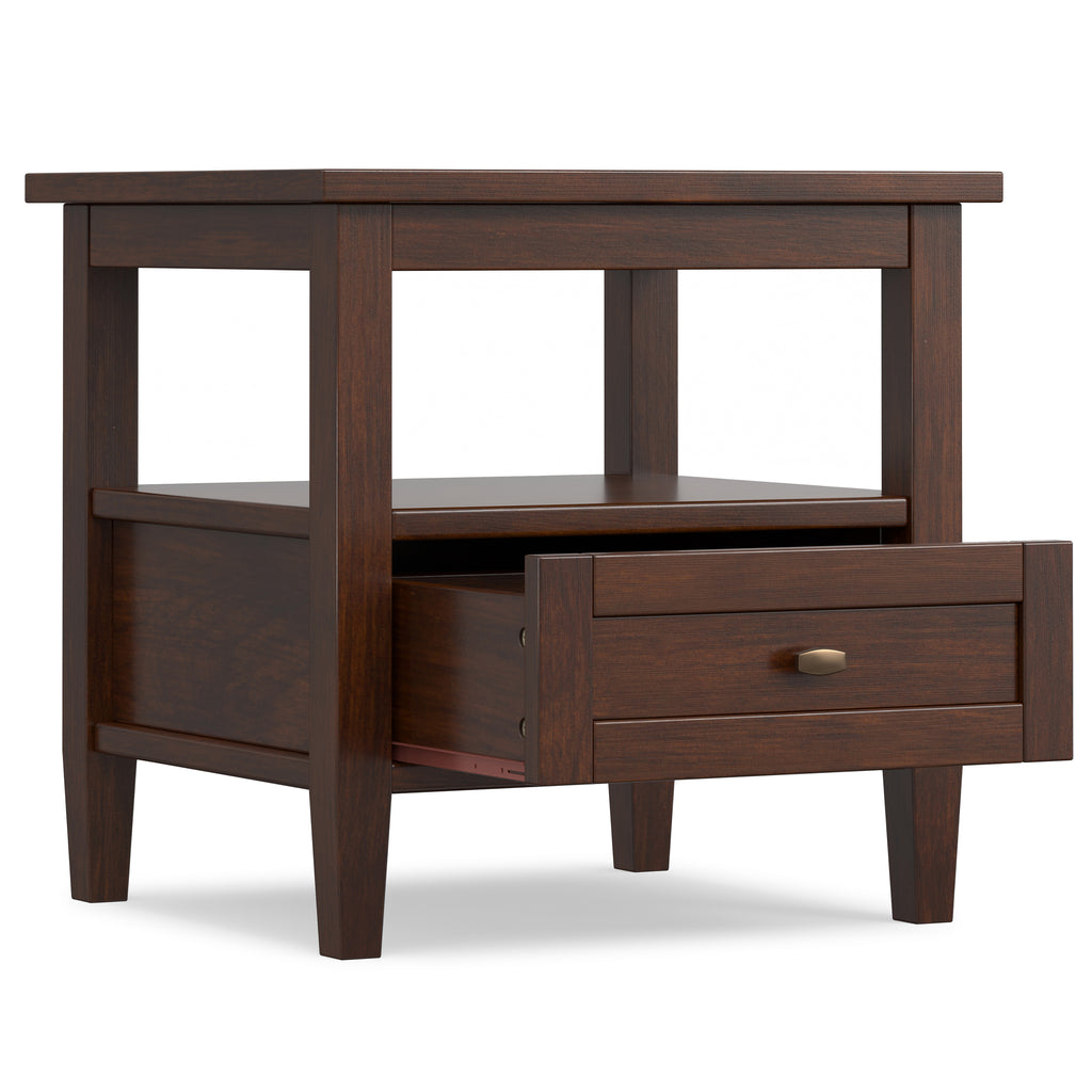 Warm Shaker End Table