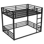Metal Queen Over Queen Bunk Bed for Teens and Adults