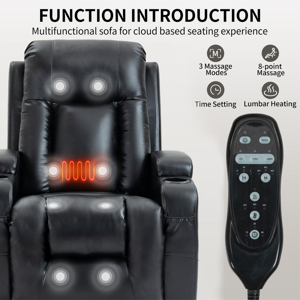 Infinite Position Power Lift Recliner Chair