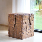 Amira Outdoor and Indoor Stump Shape MGO Side Table