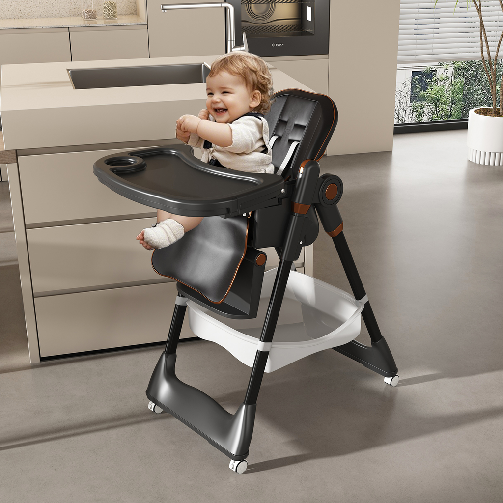 Adjustable Baby High Chair 0-6 Years