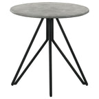 Garfield Cement 2-Piece Round SmartTop Coffee and End Table Set