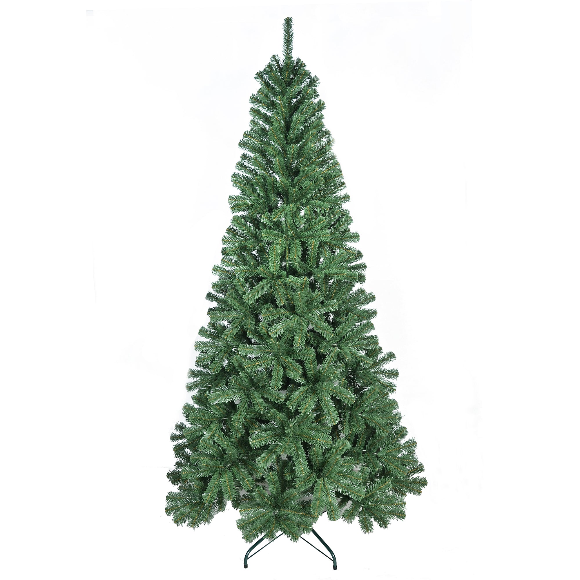 5FT Artificial Christmas Tree with 344 PVC Tips, Hinged Structure & Metal Stand