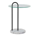 Claire Contemporary Glam Side Table
