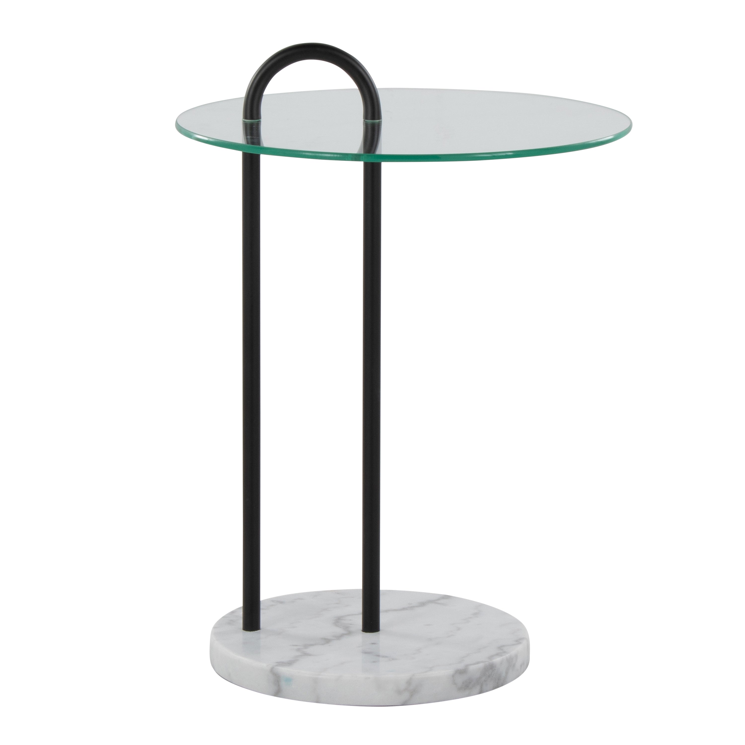 Claire Contemporary Glam Side Table