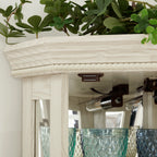 Lighted Corner Curio Cabinet