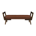 52" Mid Century Bench