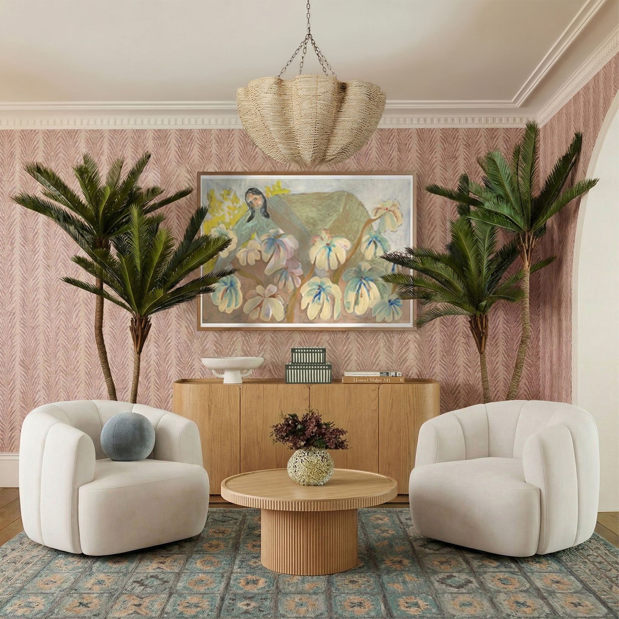 Jasmine - Swivel Accent Chair