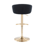 Contemporary Adjustable Bar Stool