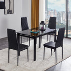 5-Piece Modern Dining Table Set