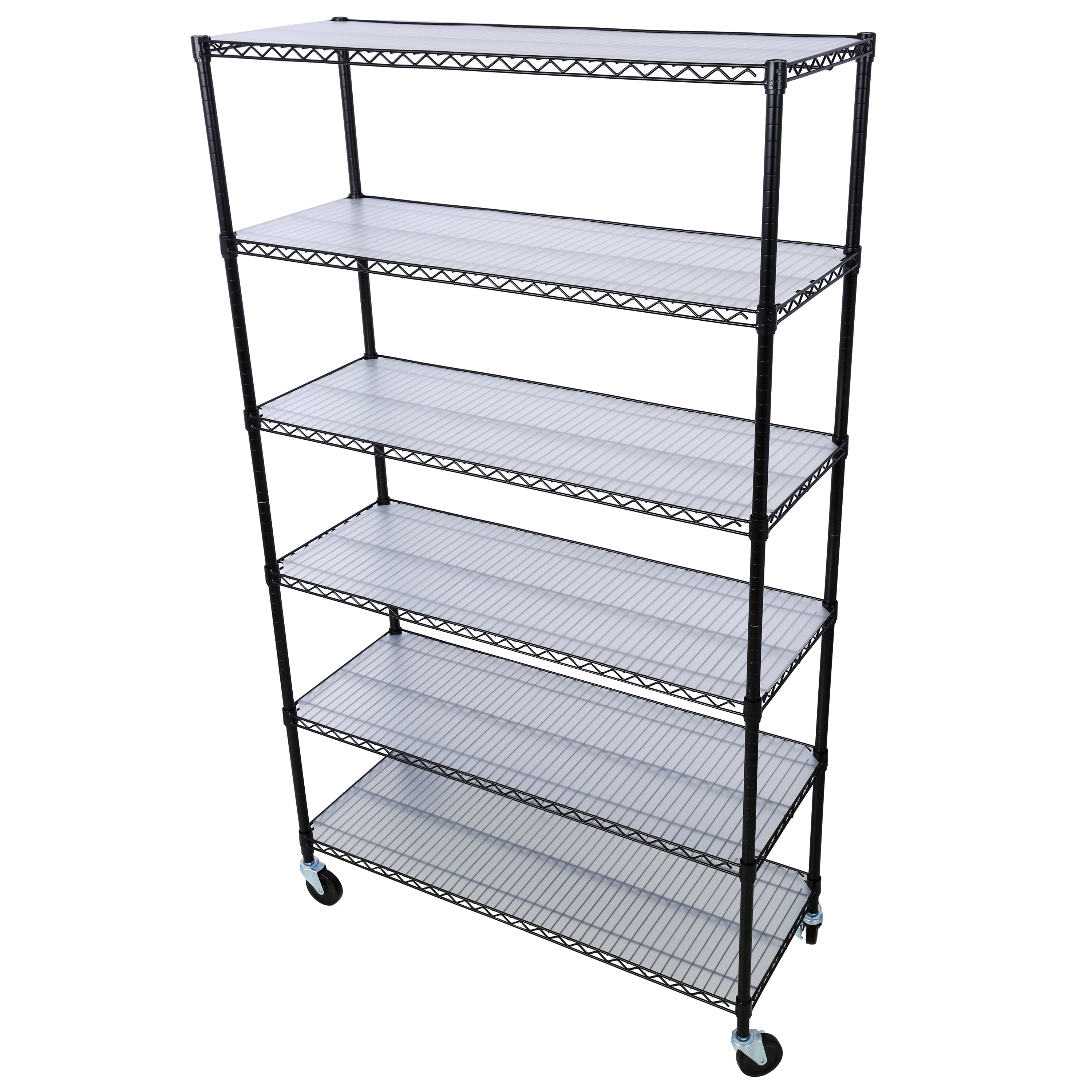 6 Tier 6000lbs Capacity NSF Metal Shelf Wire Shelving Unit