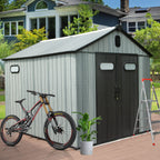 8X10FT Outdoor Resin Storage Shed