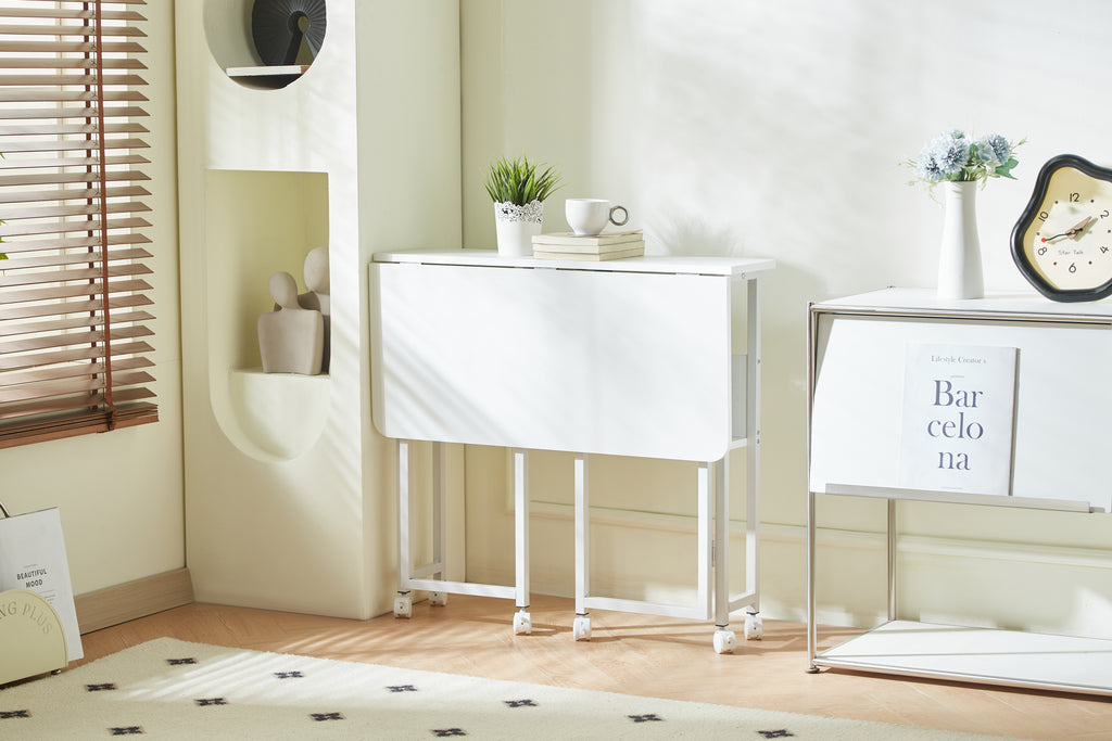 Folding Desk Small Foldable Desk for Small Space