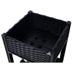 Planter Raised Beds - Elevated Planter Garden Box with Drainage Plug