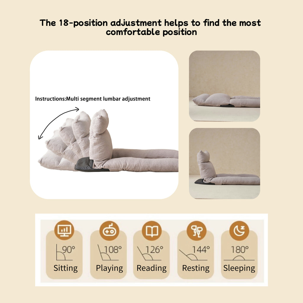 Adjustable U-Shaped Full-Body Recliner for Relaxation