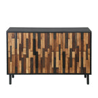 Farmhouse Rustic Sideboard With Straight Wood Pattern