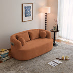 Sofa-in-a-Box Memory Foam 2-Seater Couch