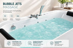Condris 67" x 35" Whirlpool Bathtub