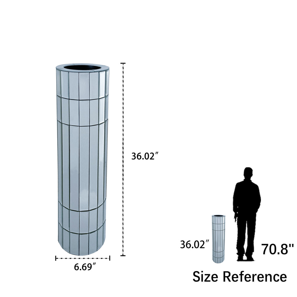36.02" Large Floor Vase
