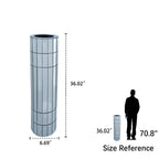 36.02" Large Floor Vase