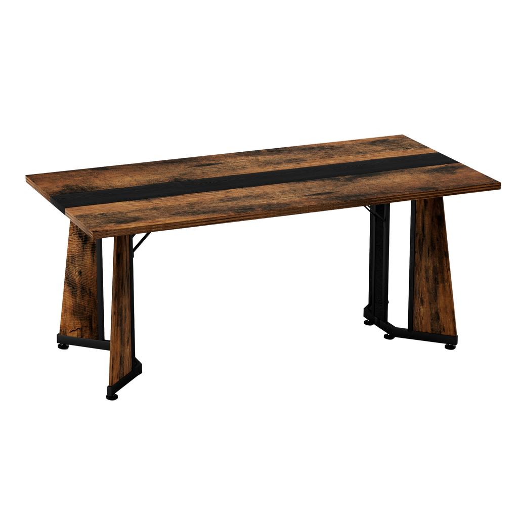 Rustic Large Dining Table for 8 People