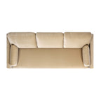 Knox 84" Modern Farmhouse Sofa, Fawn