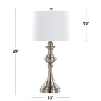 Montgomery 29" Contemporary Metal Table Lamp in Oil Rubbed Bronze