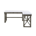 Talmar Marble Top Weathered Desk