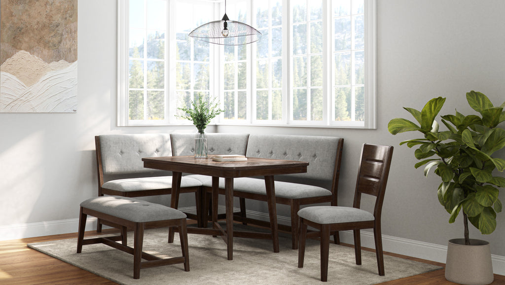 Mid-Century Modern Dining Chairs Upholstered Side Chair Set of 2
