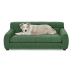 Soft and Comfortable Pet Sofa with Backrest and Armrests