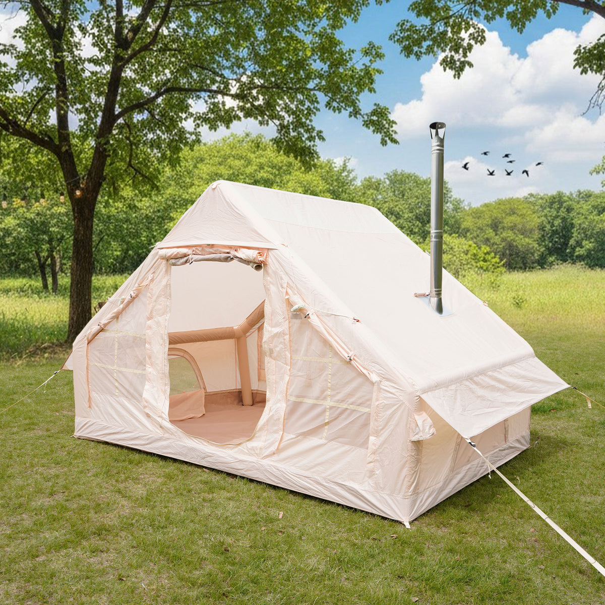 Inflatable Camping Tents with Hand Pump