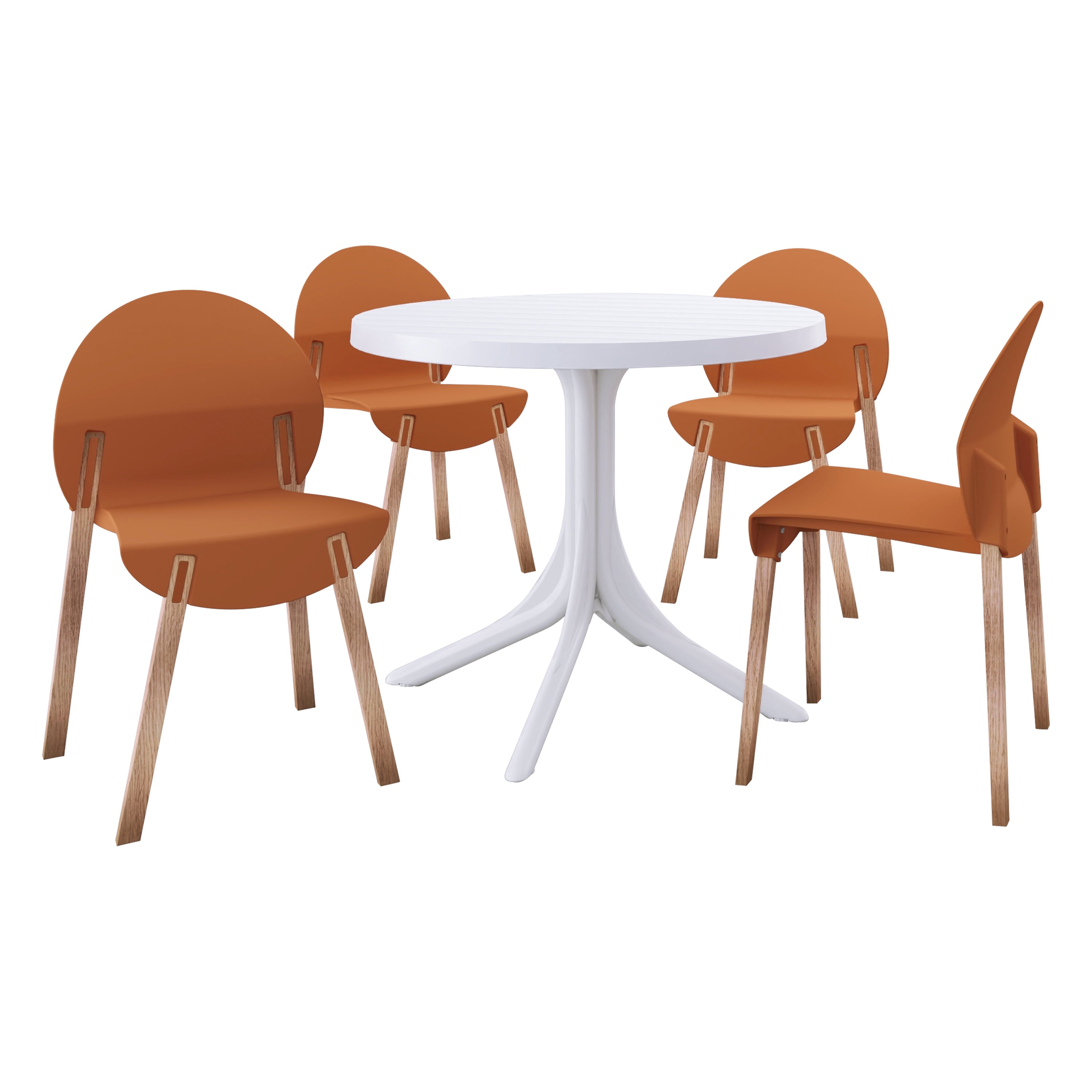 Summer 4-Pack Tropical Patio Furniture Set