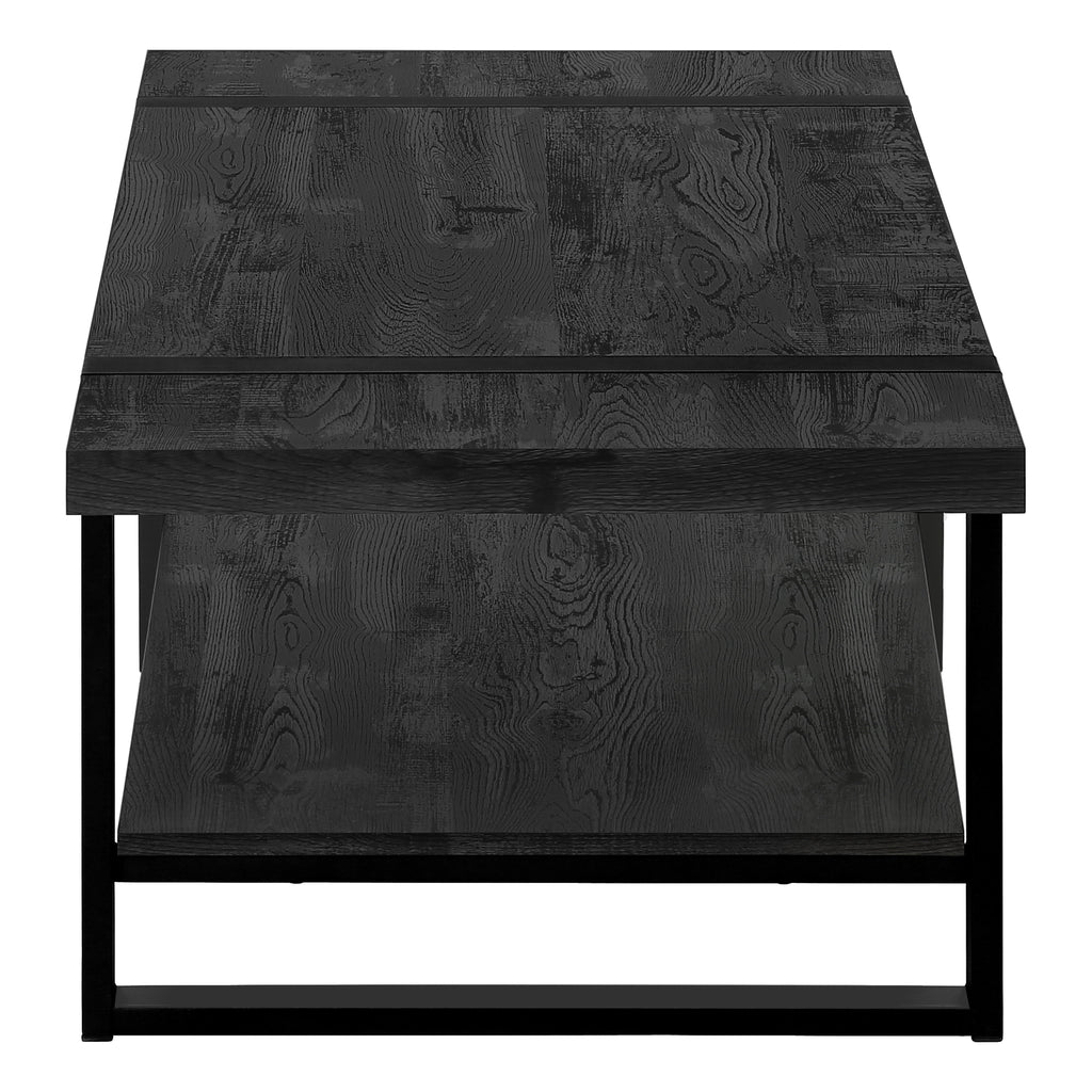 Coffee Table with Fixed Shelf